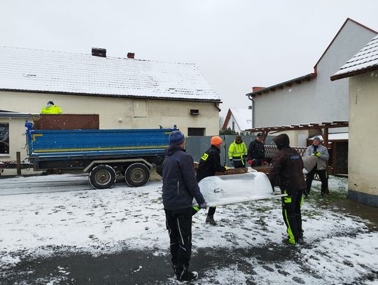Strażacy z OSP Borycz zebrali ponad 4 tony złomu