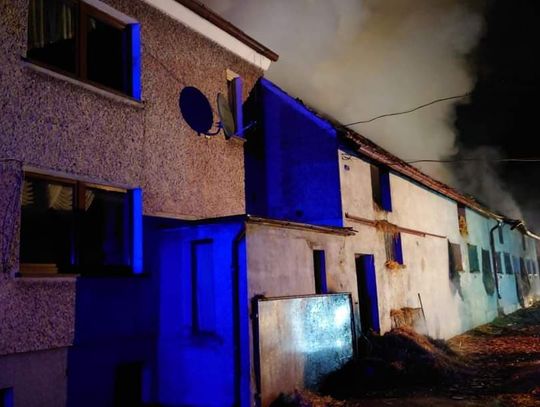 Pożar w Warmątowicach. Rodzina straciła główne źródło dochodu
