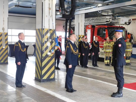 Paweł Poliwoda nowym komendantem straży pożarnej w Strzelcach Opolskich