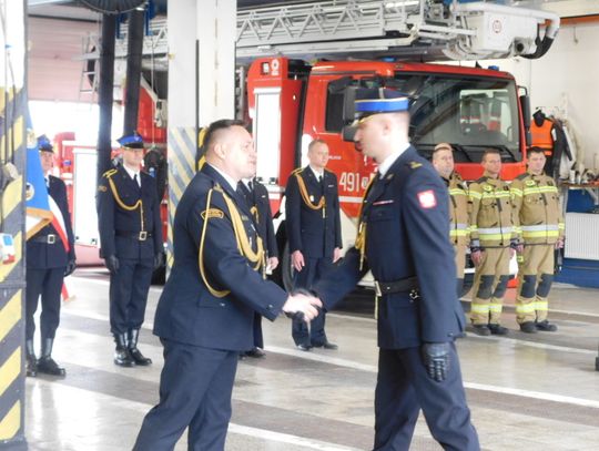 Paweł Poliwoda nowym komendantem straży pożarnej w Strzelcach Opolskich