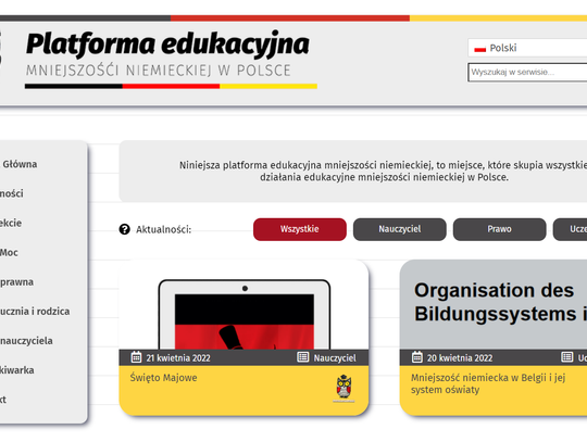 Supereule.pl to nowa platforma edukacyjna uruchomiona przez mniejszość niemiecką w Polsce