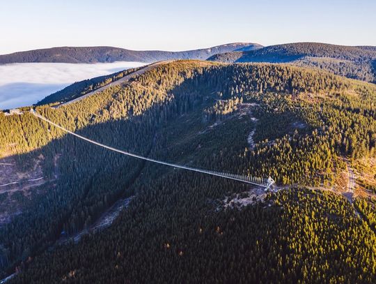 Sky Bridge - najdłuższy most wiszący na świecie ma być otwarty w połowie maja