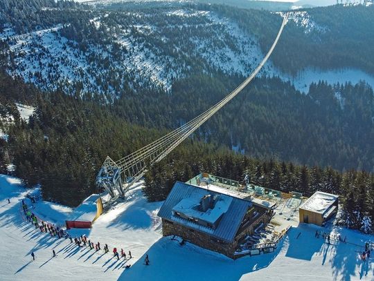 Sky Bridge - najdłuższy most wiszący na świecie ma być otwarty w połowie maja