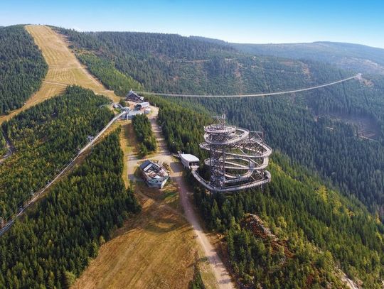 Sky Bridge - najdłuższy most wiszący na świecie ma być otwarty w połowie maja