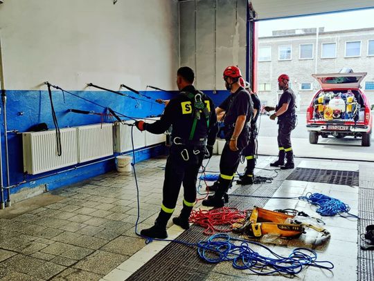 Szkolenie strażaków z Kolonowskiego i Staniszcz Wielkich