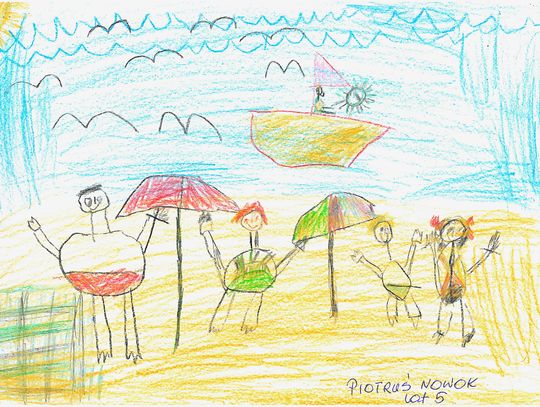 Piotruś Nowok, lat 5, Błotnica Strzelecka Piotruś Nowok, lat 5, Błotnica Strzelecka