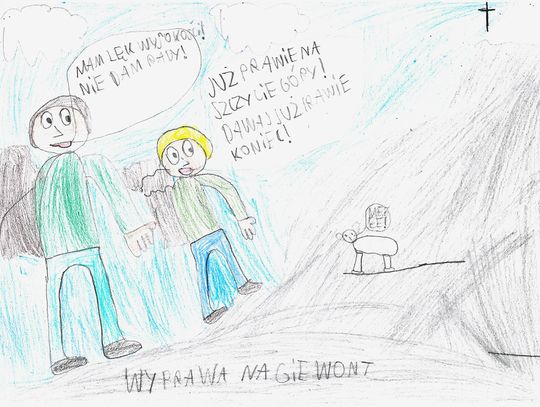 Maciek Mazurek, lat 9, Strzelce Op. Maciek Mazurek, lat 9, Strzelce Op.