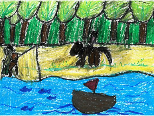 Hania Papajanakis, lat 9, Strzelce Op. Hania Papajanakis, lat 9, Strzelce Op.