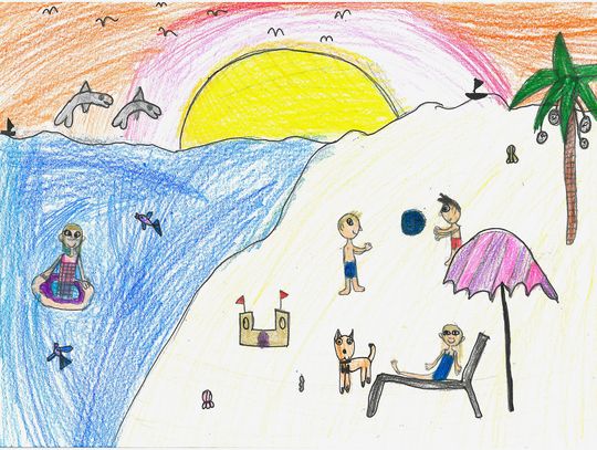 Lena Furgoł, lat 9, Strzelce Op. Lena Furgoł, lat 9, Strzelce Op.