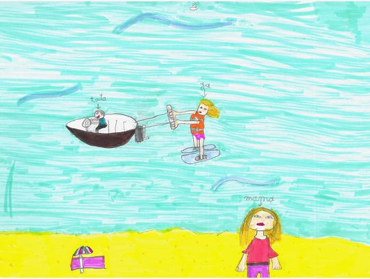 Blanka Błaziak, lat 9, Strzelce Op. Blanka Błaziak, lat 9, Strzelce Op.