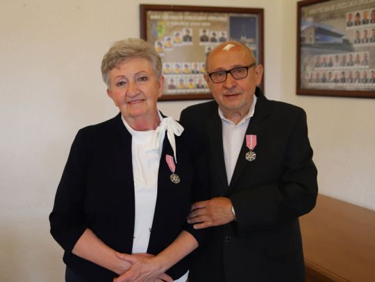 Janina i Mieczysław Czapran z Suchej