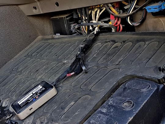 Niesprawny tir zatrzymany w Suchej Niesprawny tir zatrzymany w Suchej