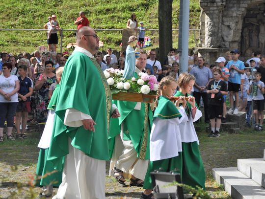 Pielgrzymka dzieci na Górę św. Anny