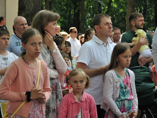 Pielgrzymka dzieci na Górę św. Anny