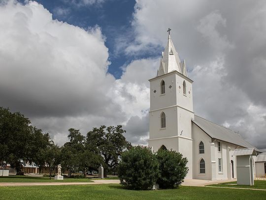 Kościół Niepokalanego Poczęcia w miejscowości Panna Maria w Teksasie