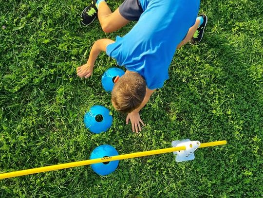 Policjanci na pikniku w Ujeździe Policjanci na pikniku w Ujeździe