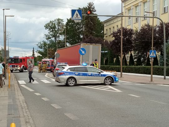 Wypadek w Strzelcach Opolskich. Śmierć pod kołami ciężarówki