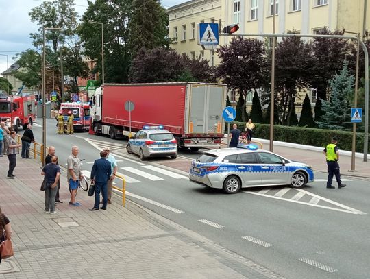 Wypadek w Strzelcach Opolskich. Śmierć pod kołami ciężarówki