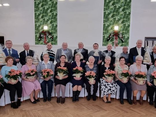 Małżeństwa z gminy Ujazd, które świętowały 50-lecie pożycia małżeńskiego
