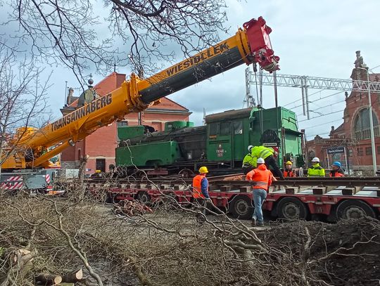 Transannaberg lokomotywa w Opolu