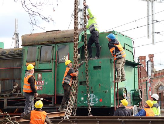 Transannaberg lokomotywa w Opolu