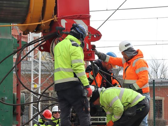 Transannaberg lokomotywa w Opolu
