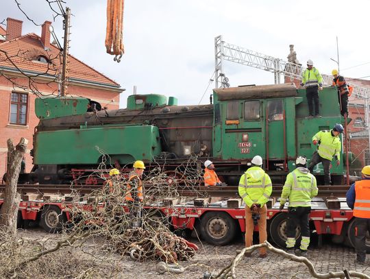 Transannaberg lokomotywa w Opolu