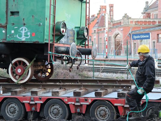Transannaberg lokomotywa w Opolu