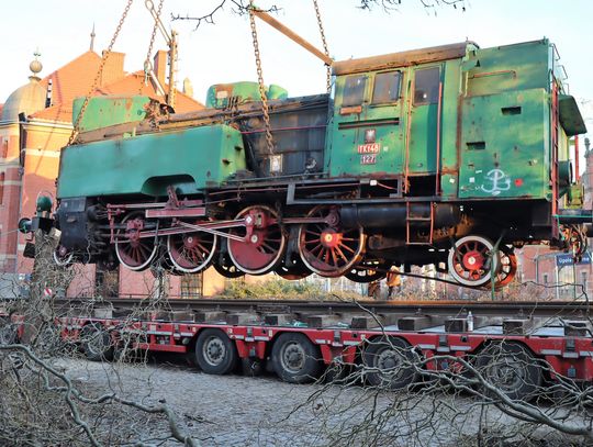 Transannaberg lokomotywa w Opolu