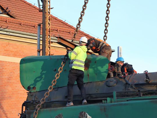 Transannaberg lokomotywa w Opolu