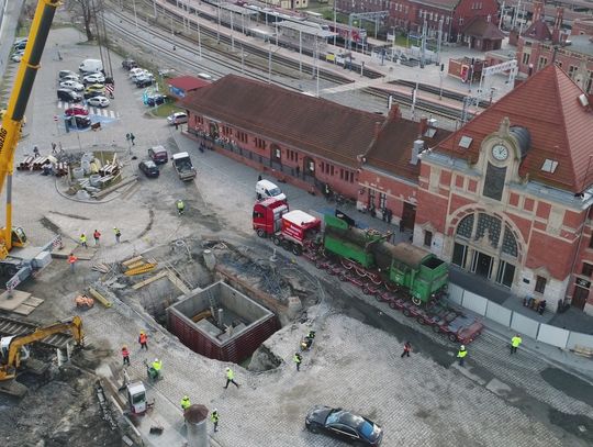 Transannaberg lokomotywa w Opolu