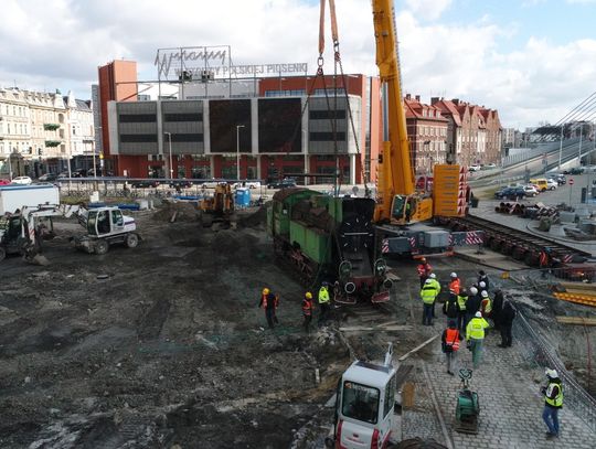 Transannaberg lokomotywa w Opolu
