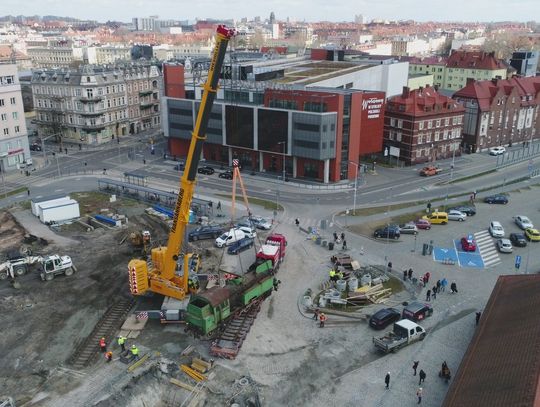 Transannaberg lokomotywa w Opolu