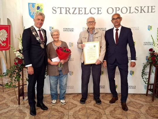 Krystyna i Edward Romanowicz ze Strzelec Opolskich