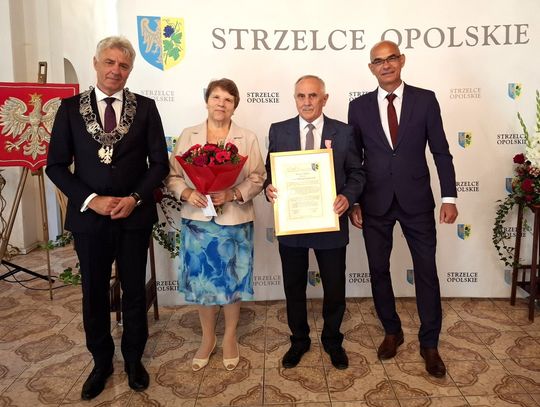 Irena i Henryk Giemza z Brzeziny