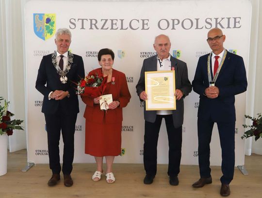 Anna i Czesław Wojtalowie ze Strzelec Opolskich