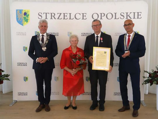 Łucja i Bernard Skowronkowie z Suchej