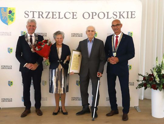 Agnieszka i Marian Kuszykowie ze Strzelec Opolskich