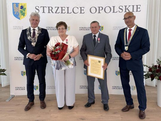Halina i Henryk Kałowie z Grodziska