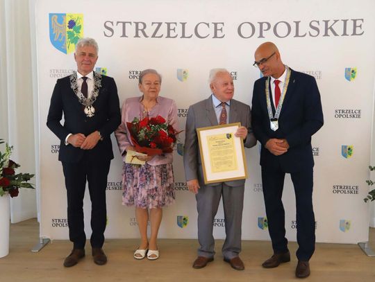 Wanda i Henryk Dudowie ze Strzelec Opolskich
