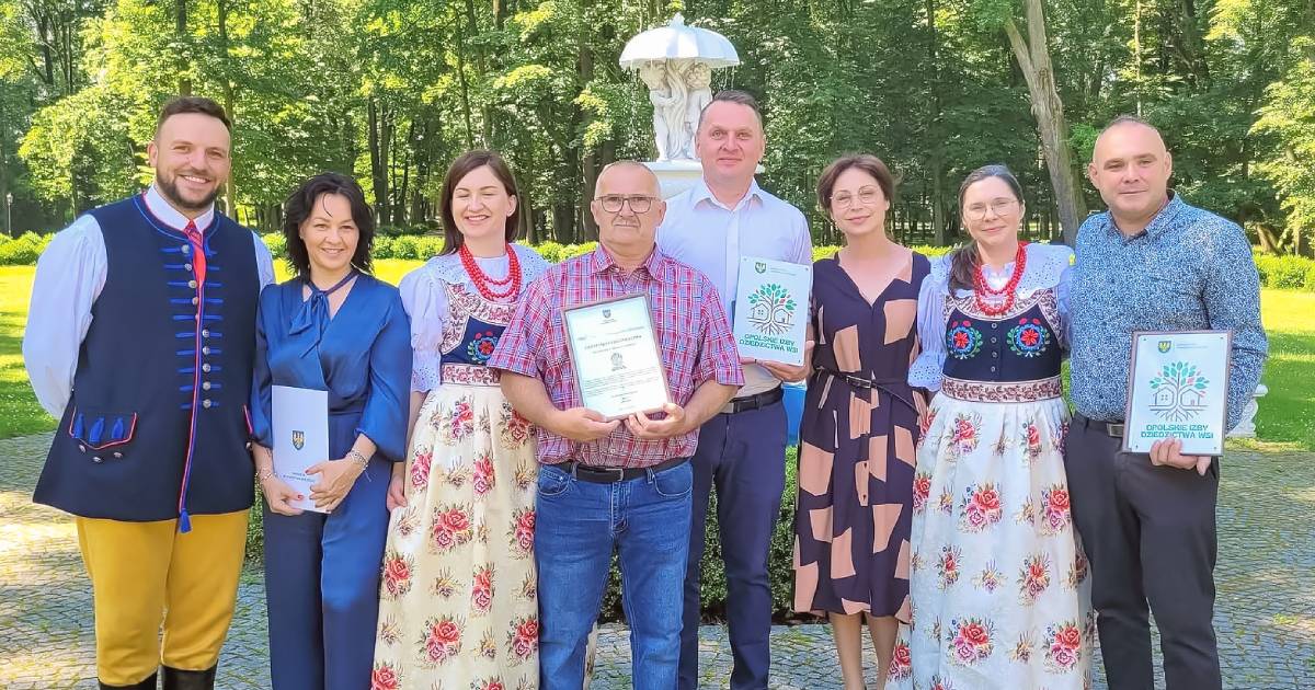 Obiekty ze Starego Ujazdu i Niezdrowic w opolskiej sieci. "To ogromne wyróżnienie"